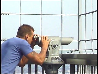 Blonde Horny MILF Get Fuck Outside House