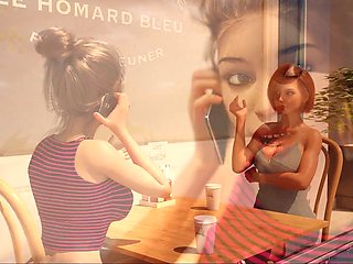 My sheer pleasure in this gameplay featuring a busty mommy with a big butt