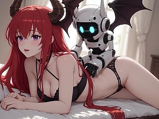 Speed and Future Adult Fantasy with Sonic-Inspired Girls and Robots