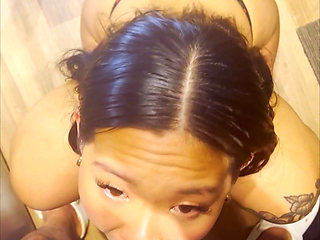 mornings must start with sloppy blowjobs