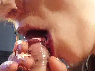 I Compile the Best Moments of Tongue Action While Eating Cock