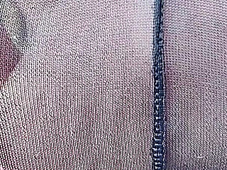 Teasing in Seamed Stockings