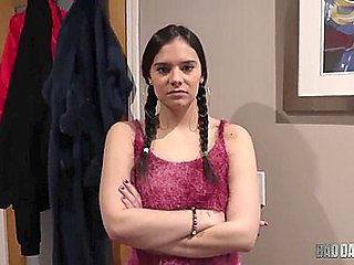 Violet Star Excited Latin Chick Teen 18+ Craves Stepdads Dick