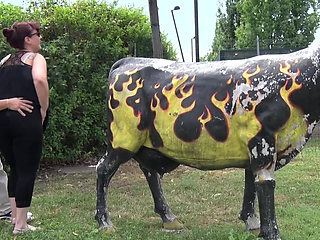 Great Fuck with the Cow Carolina