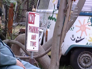 A Young Redhead Eager for Cock Rides Gas Station Attendant's Big Cock