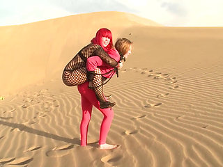 Lesbian Dunes Pony Riding Mega Extreme