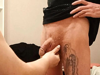 Russian BBW Stepmom Mouth Fuck and Sperm Swallowing