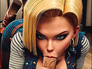 NEON DREAMS  - TRAINING WITH ANDROID 18