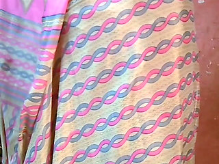 Desi Tamil Naughty Wife Renu Petticoat Blouse Saree Tease for Hubby's Friend! Indianhotwifex