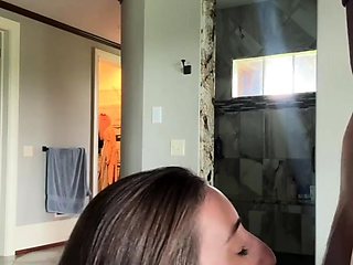 Christina Khalil Blowjob And Standing Fuck Onlyfans Video