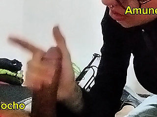 Gets Blowjob From Dick-hungry Friend