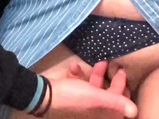 Hot Juicy Pussy Fingered in Subway by Total Stranger