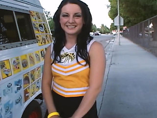 Sexy Ice Cream Scene-1_sexy Teen Brunette Gets Fucked and Facial in the Ice Cream Truck