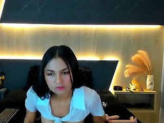 Close up teen masturbation