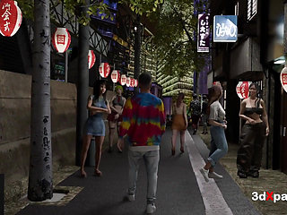 Welcome to Nexus-3: Tokyo Mode - Neon Nights with Chieko - Blowjob, Cowgirl, Assfuck & Cumshots