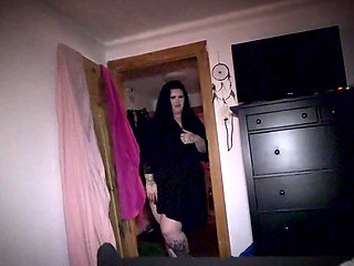 At Night In The Bedroom Cheating-Slut Anastasia