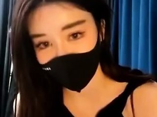 Asian webcam girl horny pussy masturbates