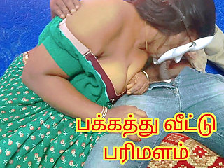 Tamil Neighbour MILF Gave Lustful Blow and Tit Job Finally I Jerk off My All Load Over Her Nude Body