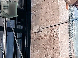 Chained to the Wall for Enema and Electrics