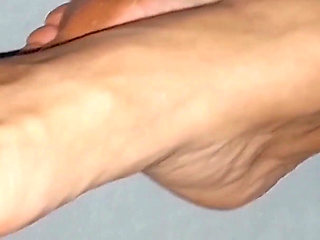Blonde Mature Wife Enjoys Foot Worship and Sex