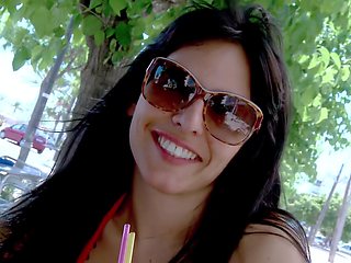 Fucking On The Beach With The Superb Spanish Milf Raquel Abril Who Cums Like A Slut