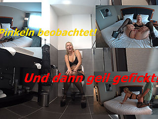 Beim Pinkeln Beobachtet Und Dann Geil Gefickt
