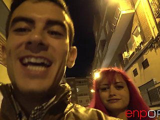 Public Sex on the Street with a Stranger After a Party ⛔