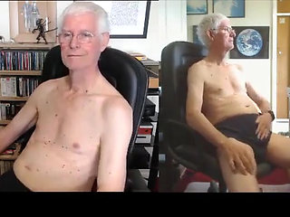 Chatting and wanking on web-show