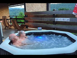 Playtime in the Jacuzzi Relaxing Love in the Jacuzzi