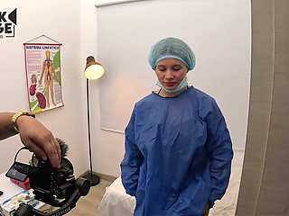 Behind the Scenes in Nurse Video with Karen Sleent and Fred Nunex - Back Stage Club