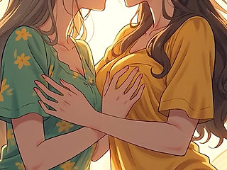 AI Anime Hentai Uncensored, Uncensored video of 18 Year old Hentai Girl, 3D Cartoon on closeup by Kiidzy Animates