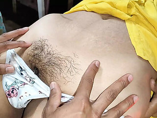 Hot Indian Teen Virgin Gets Her Tight Pussy Rubbed By Stepbrother in Real Homemade Sex