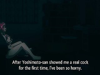 Hairy pussy scene with sexual slag from Hentai PD