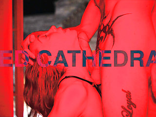 Sacrilegious public blowjob and sex, across from a church