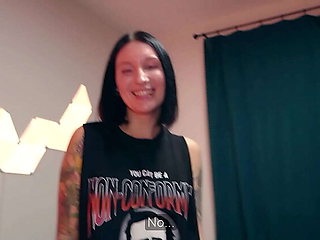 Nerdy Step Brother Can't Resist My Juicy Ass - Keokistar & Chriss Tenson Wild Fuck