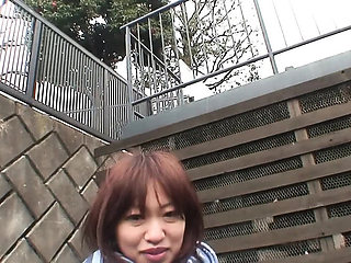 Japanese MILF Neighbor Squeals and Shivers During Creampie Sex