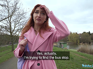 She could not believe how much MONEY I would Pay Her to FUCK ME - Public Agent