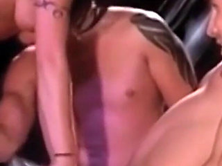 Ariana Jollee, Tiffany Taylor and Mia Beck are the lead in this gangbang with anal and facials