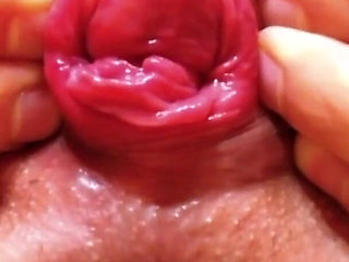 1st Time Prolapse Her Tight Asian Pussy