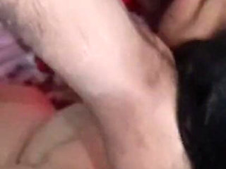 Desi Wife Deepthroat Closeup Blowjob - Hairy Cock Sucking