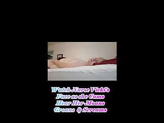 Nurse Vicki's Facial Expression and Sounds When Cumming