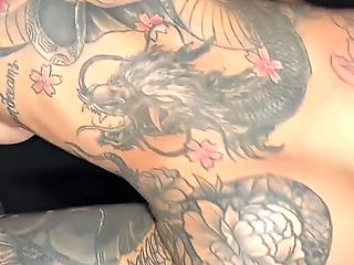 Wild Sex with a Tattooed Brazilian Girl with a Perfect Ass