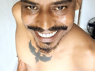 Hard cock in wet briefs