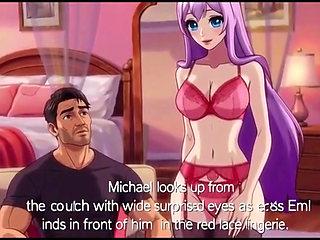 Step daughter wear stepmom lingerie to seduce stepdad