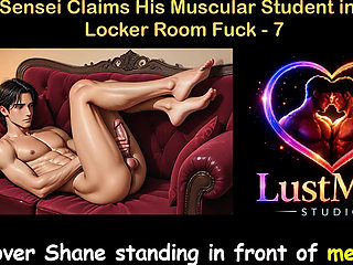 Gay Audio Sex Story - Judo Sensei Claims His Muscular Student in Rough Locker Room Fuck - Part 7