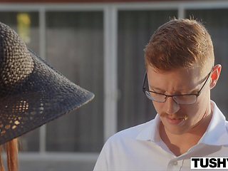 TUSHY Spoiled Brat Sophia Gets an Intense Anal Orgasm - Oliver Flynn