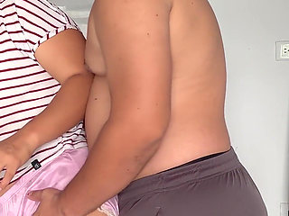 My Stepmom Tricked Me Into Cumming in Her