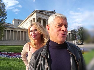 Matt Bird and Victoria Zdork in sensual nylon sex action