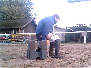 Dildo in the Riding Arena