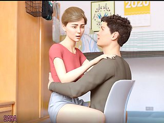 Lust academy, house chores, visual novel